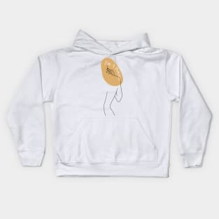 Minimalistic Design Kids Hoodie